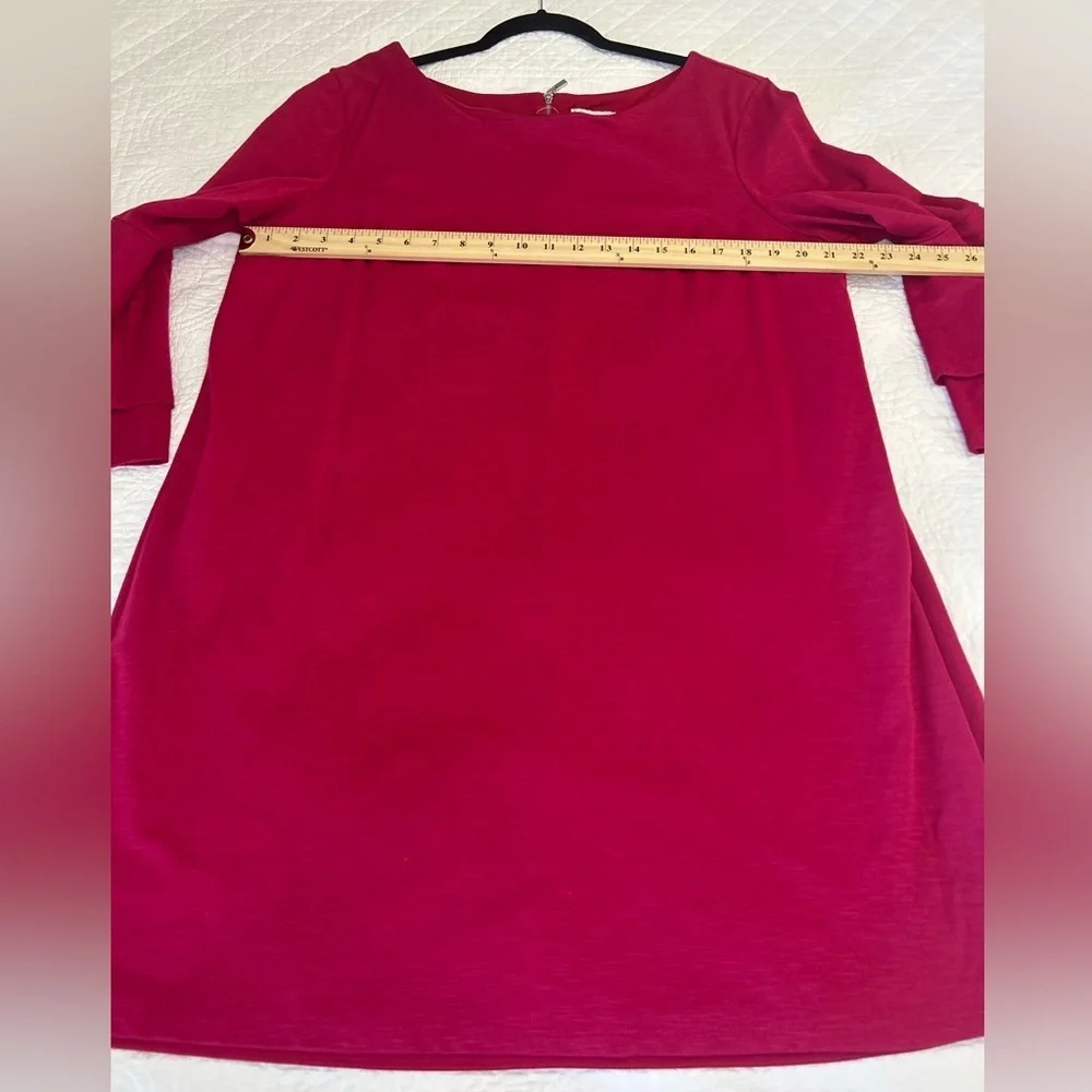 Cato Dark Pink 🩷 Bell Sleeve Dress - Picture 6 of 9